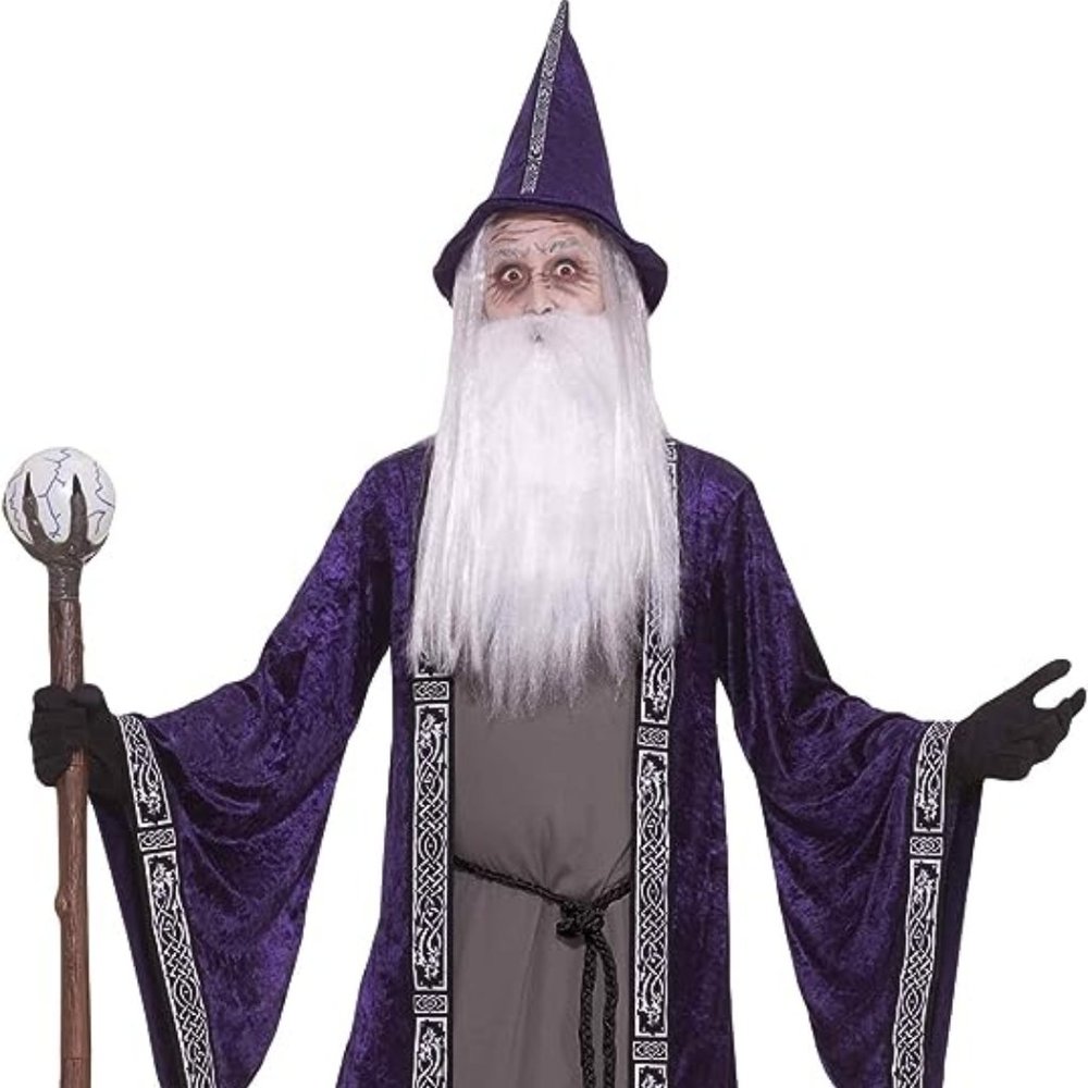 Halloween Costume - Sorcerer Wizard Adults L/XL